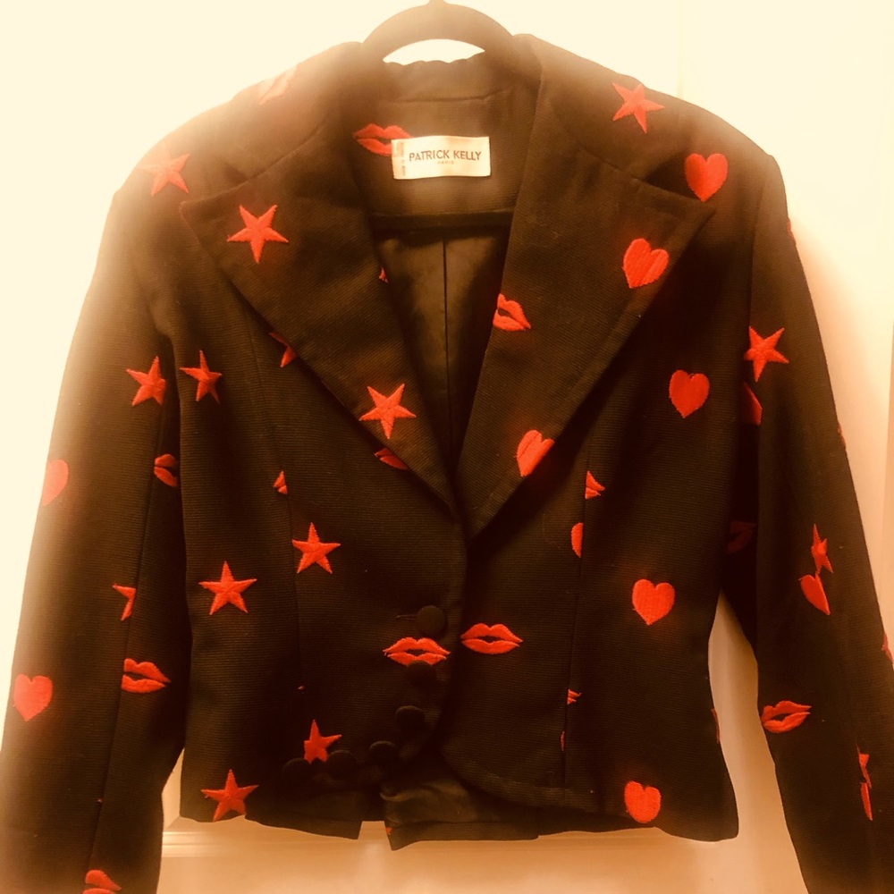 Patrick Kelly Heart Jacket Size 12